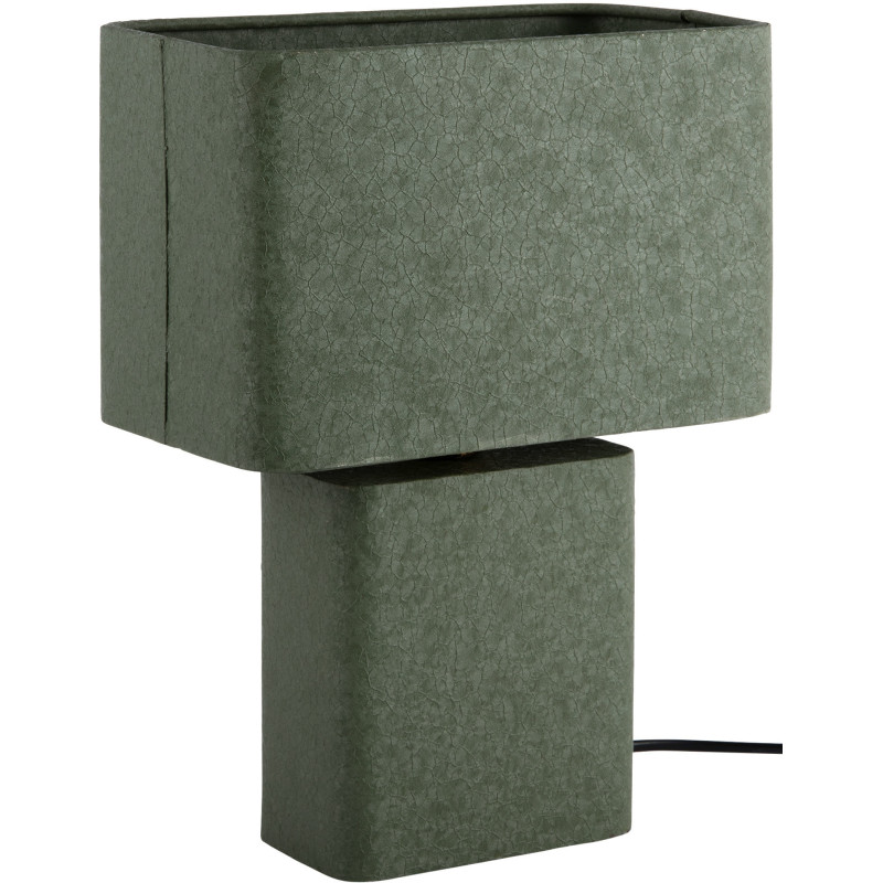Lampe à poser métal vert kaki...