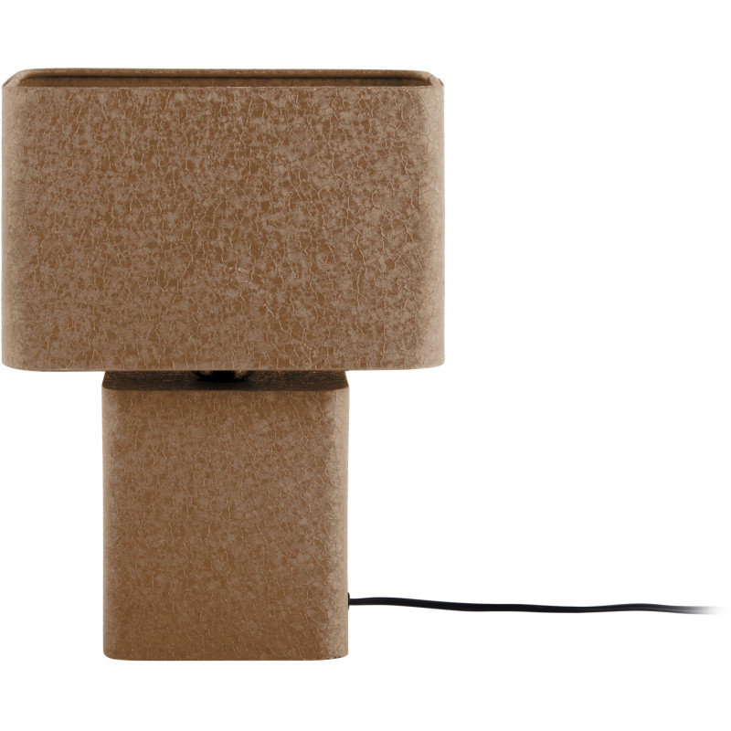 Lampe à poser métal marron 33 cm Boaz...