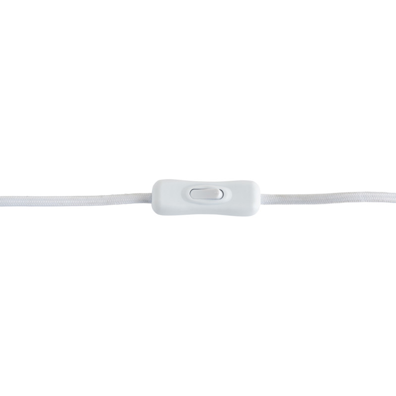 Lampe champignon blanche métal 42 cm...