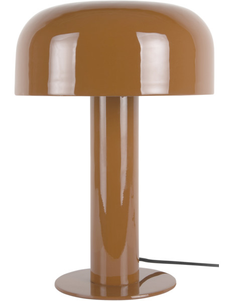 Lampe champignon marron métal 42 cm Fornido