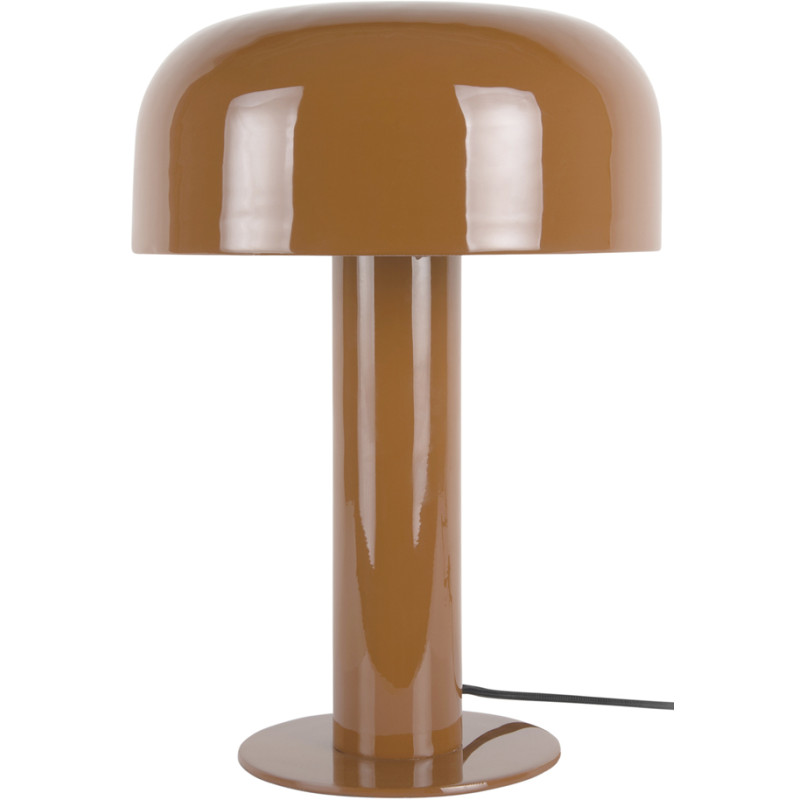 Lampe champignon marron métal 42 cm...