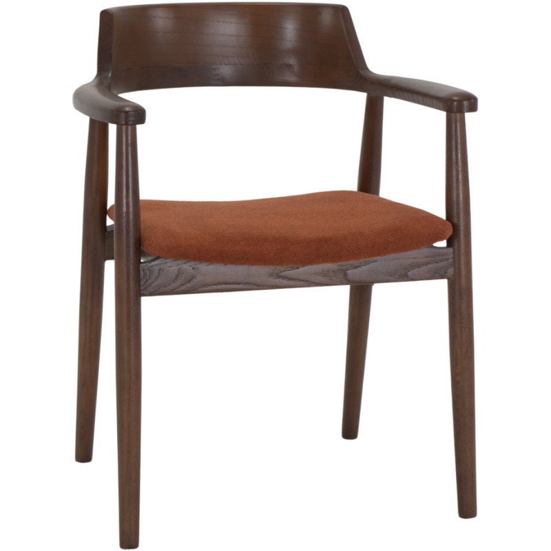 Chaise scandinave en bois d’orme...