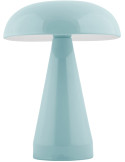 Lampe de table LED rechargeable bleu ciel 20,5 cm Rachel