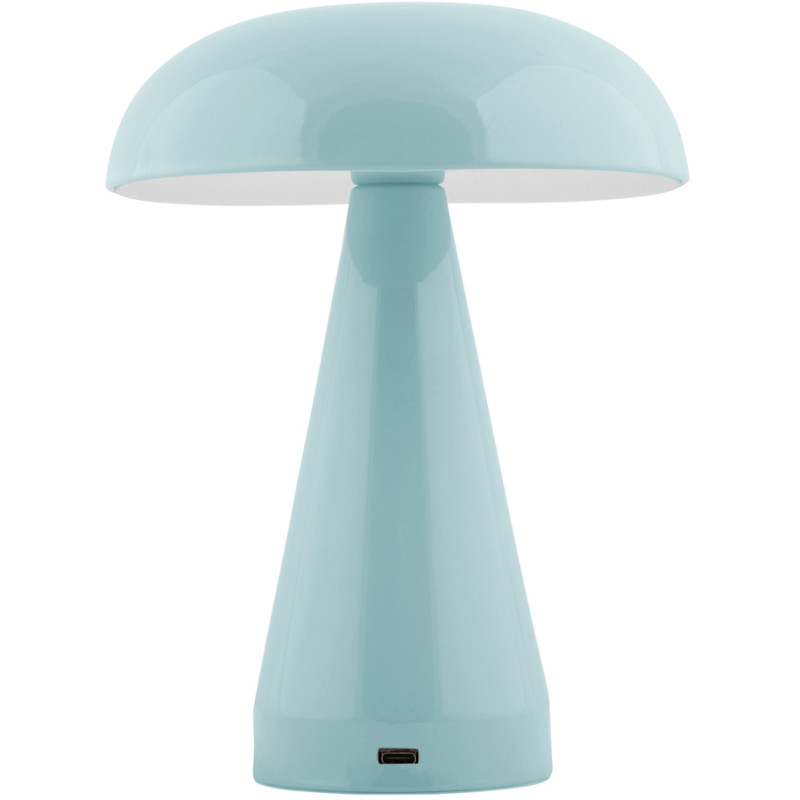 Lampe de table LED rechargeable bleu...