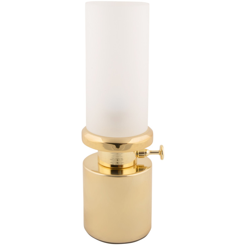 Lampe de table LED rechargeable dorée...