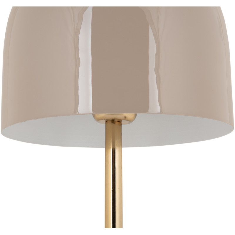Lampe à poser marbre gris chaud doré...
