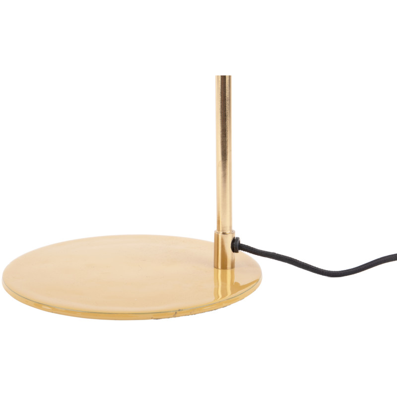 Lampe de bureau métal jaune miel 56...