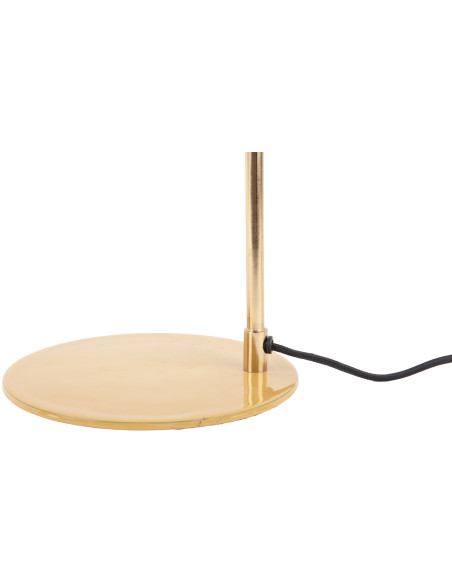 Lampe de bureau métal jaune miel 56 cm Smart