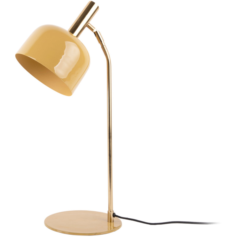 Lampe de bureau métal jaune miel 56...