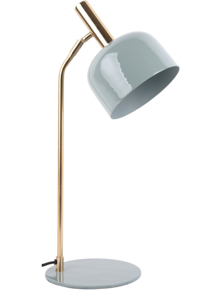 Lampe de bureau métal bleu brume 56 cm Smart