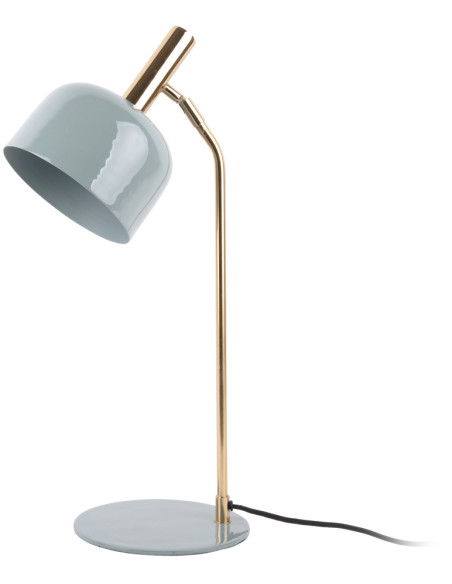 Lampe de bureau métal bleu brume 56 cm Smart