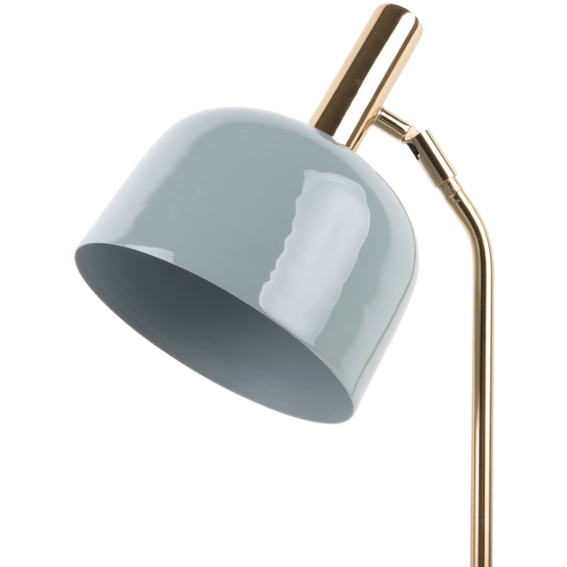 Lampe de bureau métal bleu brume 56...