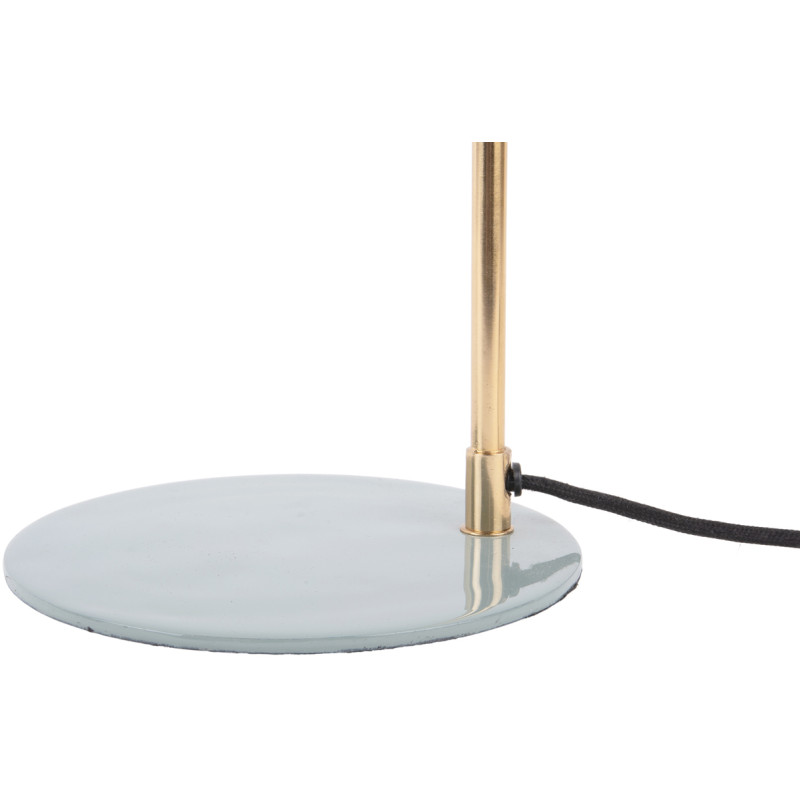 Lampe de bureau métal bleu brume 56...
