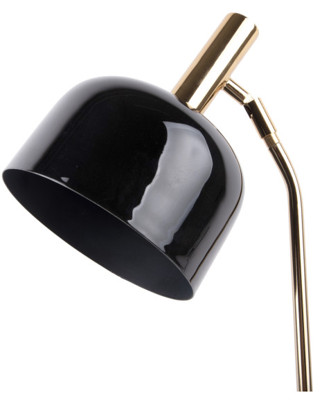 Lampe de bureau métal noir et doré 56 cm Smart
