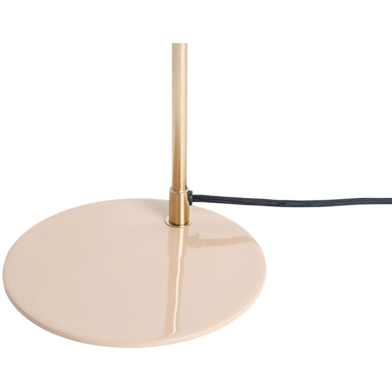 Lampe de bureau métal beige rosé 56...