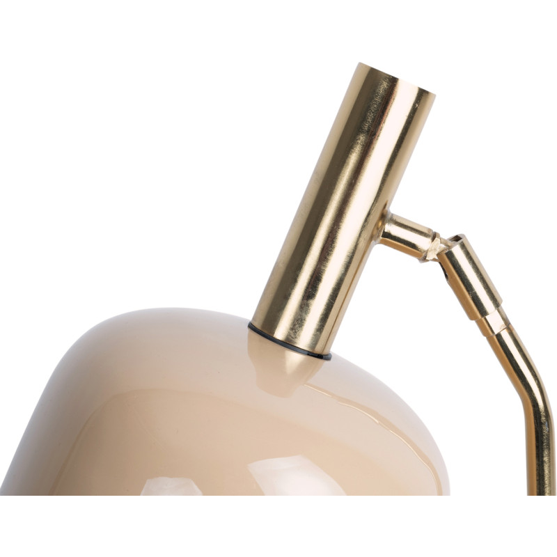 Lampe de bureau métal beige rosé 56...