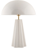 Lampe à poser champignon métal blanc 55 cm Amplio XL