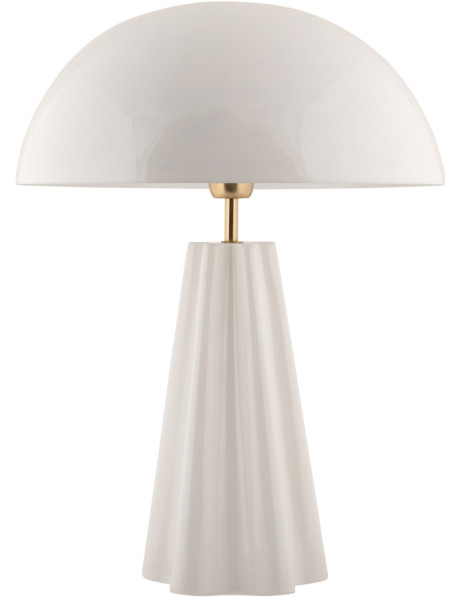 Lampe à poser champignon métal blanc 55 cm Amplio XL