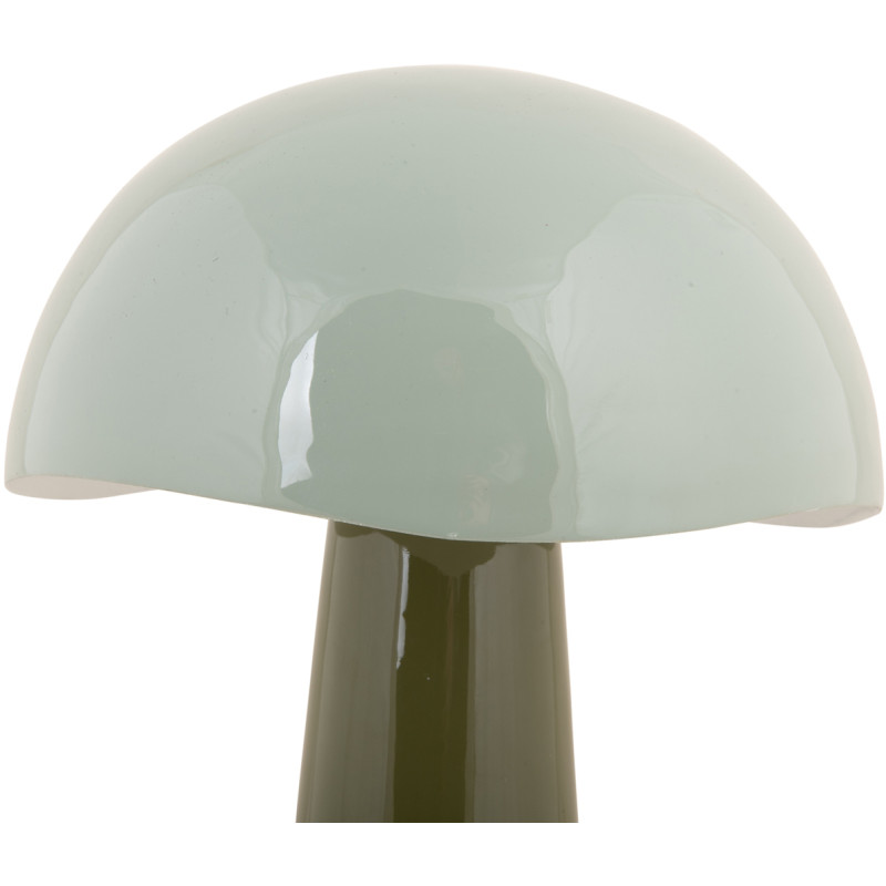 Lampe à poser champignon vert sauge...