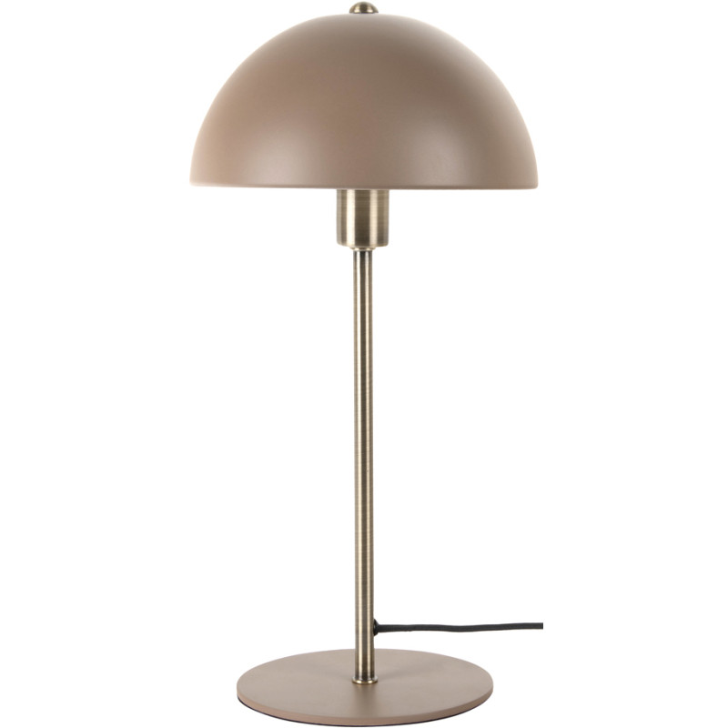 Lampe champignon marron taupe métal...