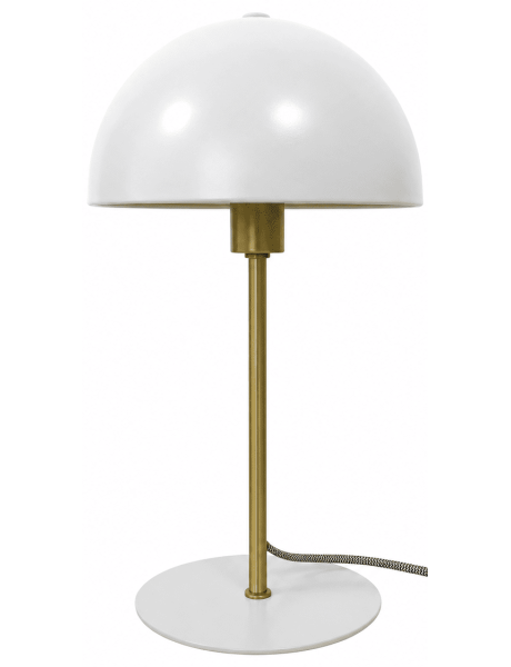 Lampe champignon blanche métal 39 cm Bonnet