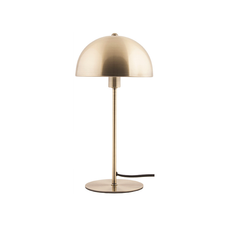 Lampe champignon dorée métal 39 cm...