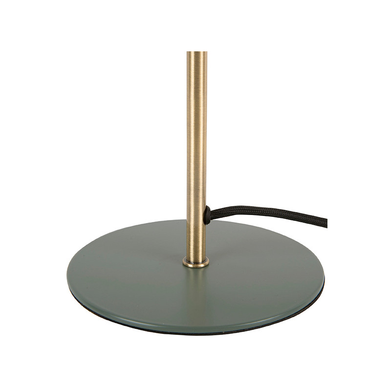 Lampe champignon verte métal 39 cm...