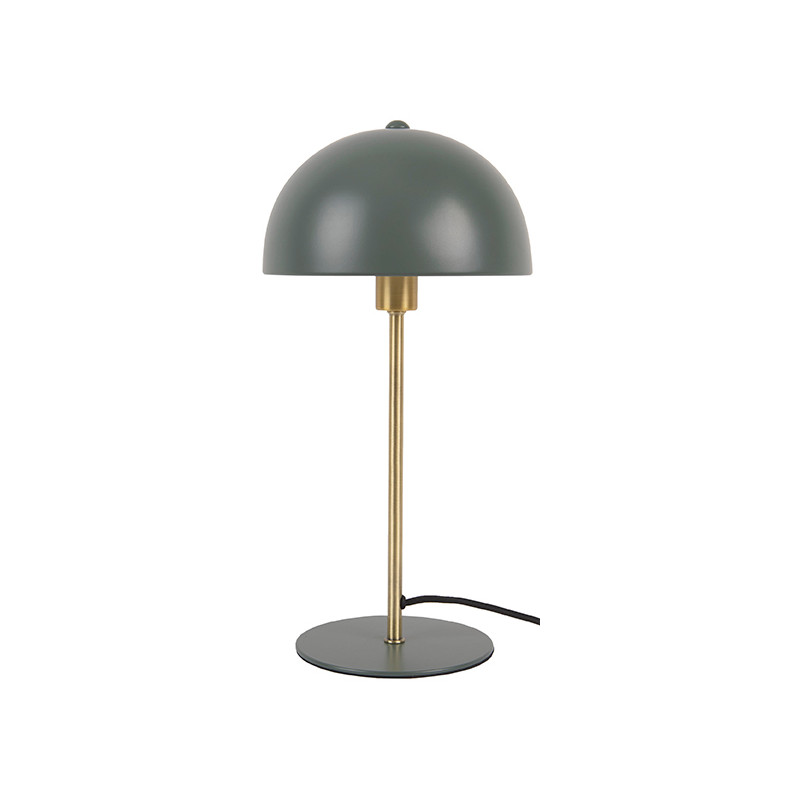 Lampe champignon verte métal 39 cm...