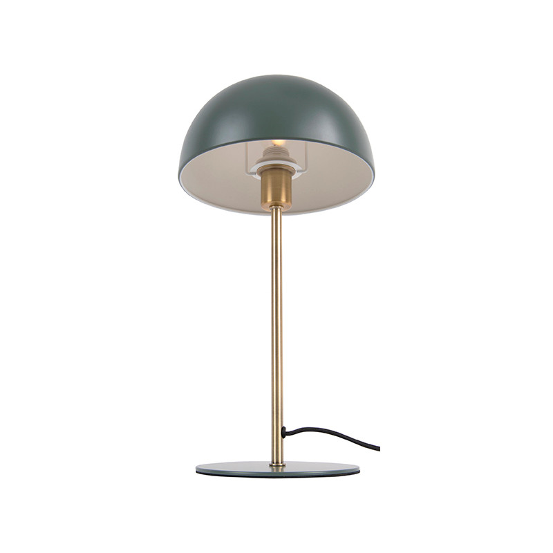 Lampe champignon verte métal 39 cm...