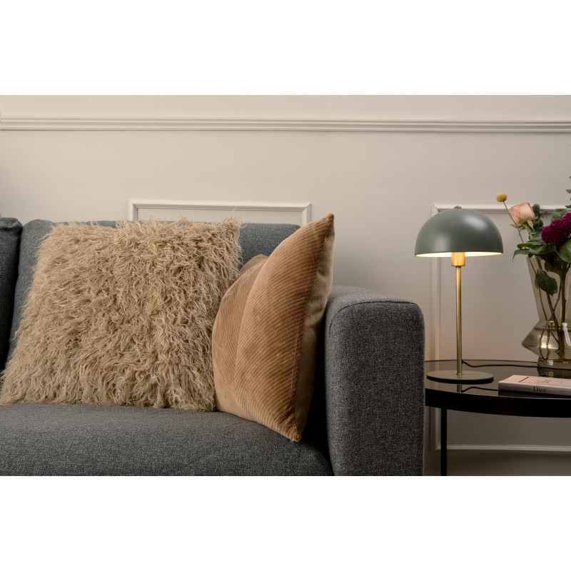 Lampe champignon verte métal 39 cm...