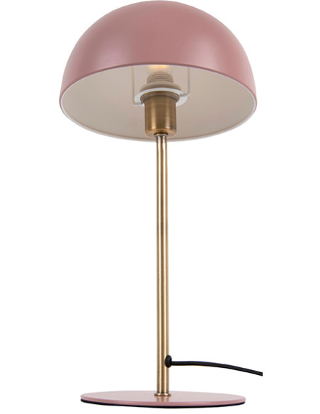 Lampe champignon rose métal 39 cm Bonnet