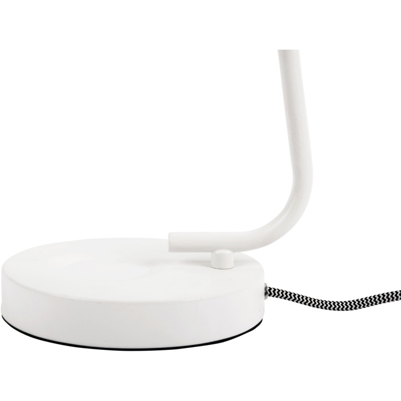 Lampe de bureau blanche métal 38,5 cm...