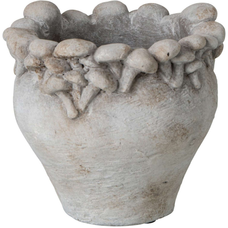 Cache-pot champignons en relief...