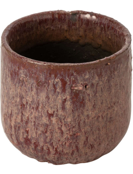 Cache-pot céramique rose ancien 15 cm Monsaraz