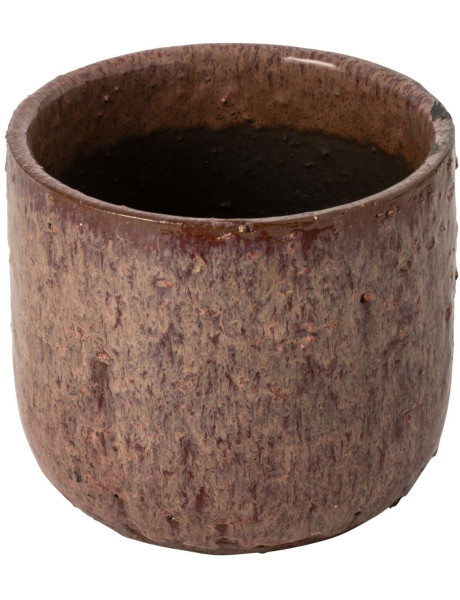 Cache-pot céramique rose ancien 18 cm Monsaraz