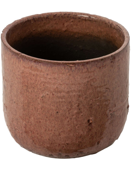 Cache-pot céramique rose ancien 20 cm Monsaraz