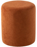 Pouf rond terracotta 36x36x41 cm Sirolo