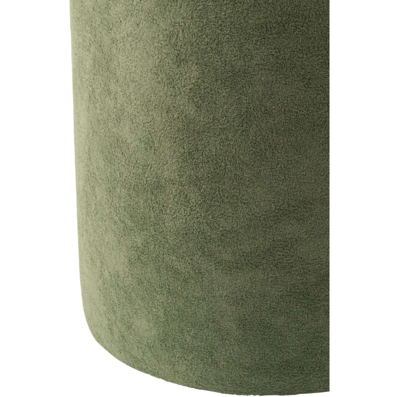 Pouf rond vert sauge 36x36x41 cm Sirolo