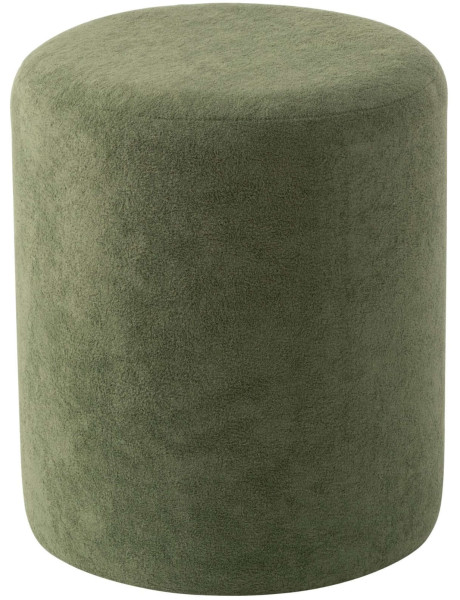 Pouf rond vert sauge 36x36x41 cm Sirolo