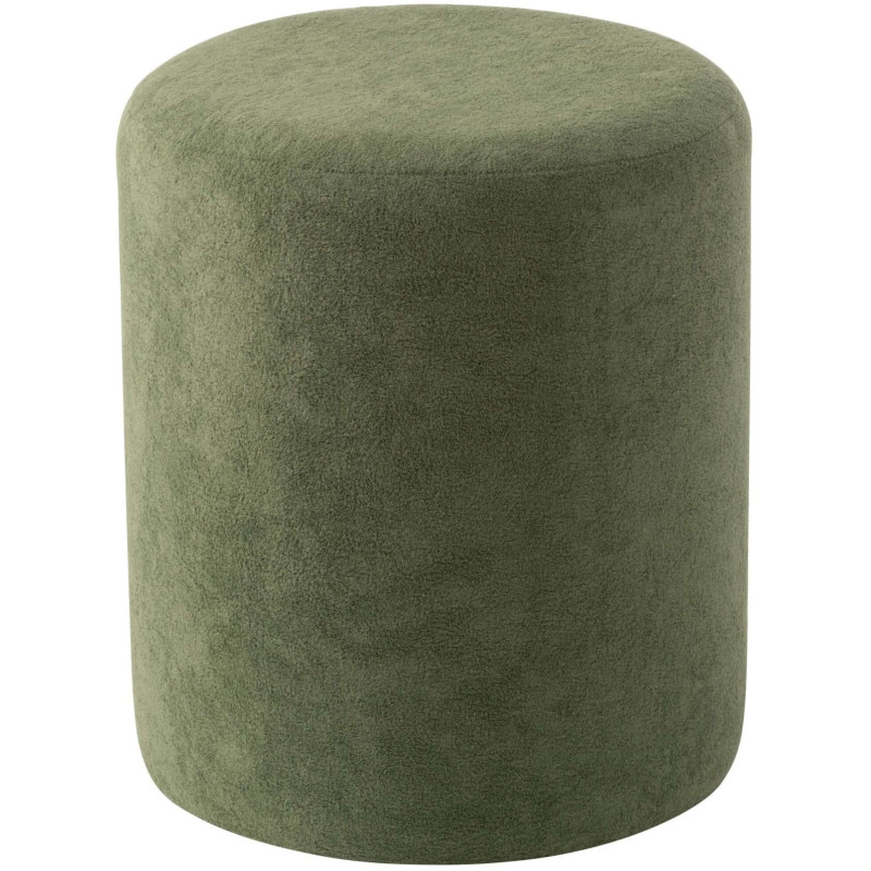 Pouf rond vert sauge 36x36x41 cm Sirolo