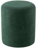Pouf rond bleu pétrole 36x36x41 cm Sirolo