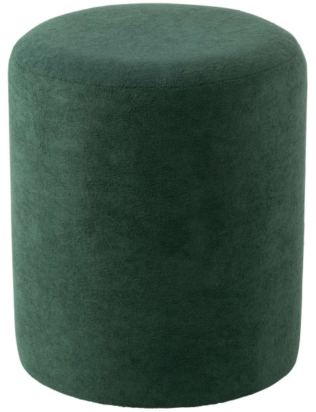 Pouf rond bleu pétrole 36x36x41 cm Sirolo