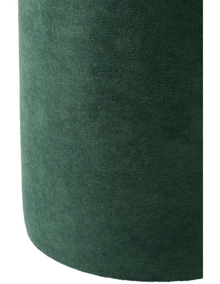 Pouf rond bleu pétrole 36x36x41 cm Sirolo