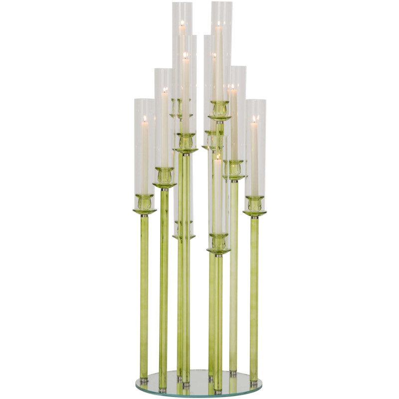 Grand chandelier sur pied 8 bougies...