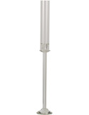 Bougeoir haut en verre transparent 80 cm Jablonec