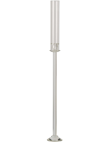 Bougeoir haut en verre transparent 100 cm Jablonec