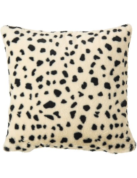 Coussin dalmatien noir et blanc 45x45 cm Sibenik