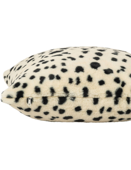 Coussin dalmatien noir et blanc 45x45 cm Sibenik