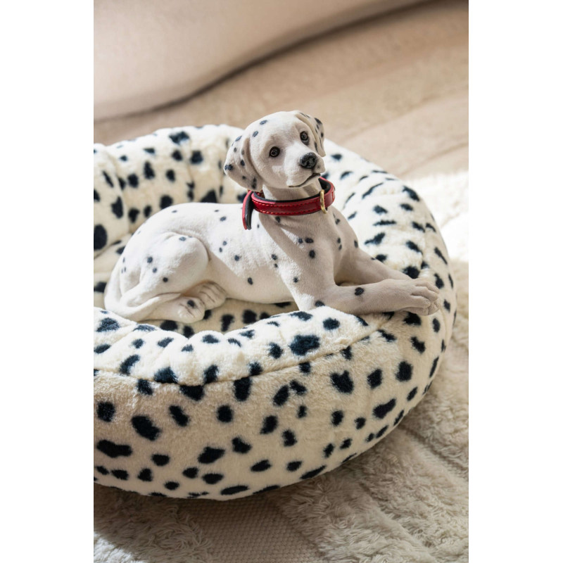 Panier rond chien et chat dalmatien...