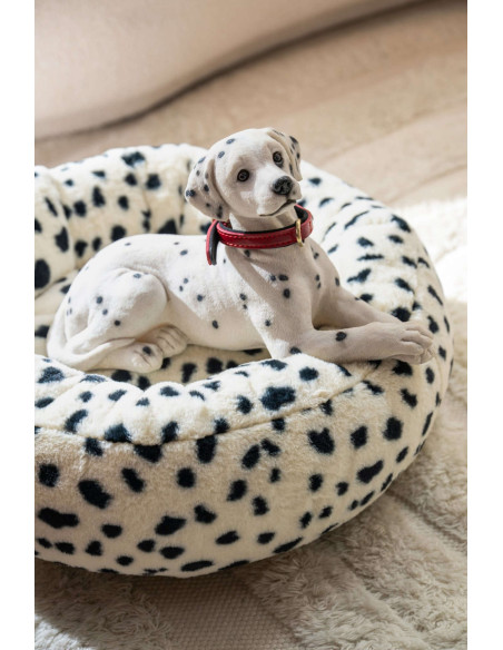 Panier rond chien et chat dalmatien 50 cm Sibenik
